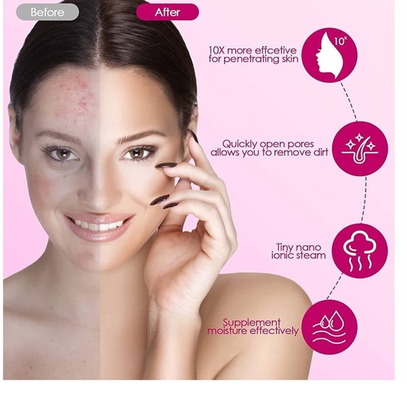 Nano-Ionic Facial Steamer (new in box, never used) - Picture 8 of 8